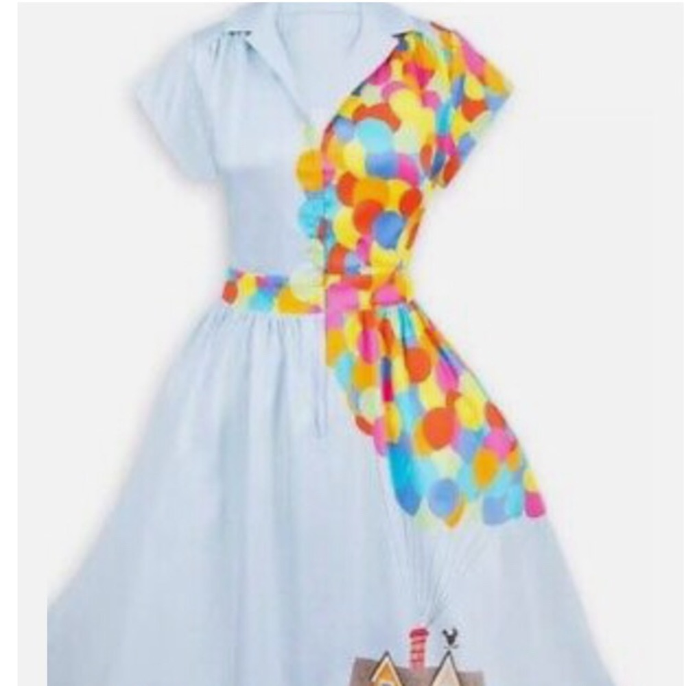 Disney Parks The Dress Shop Up dress, women dress Pixar Size Small. New